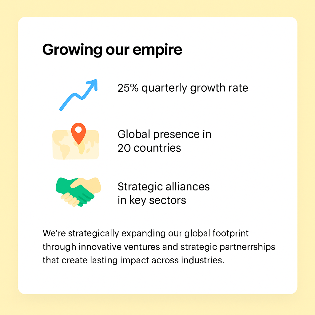 Growing our empire